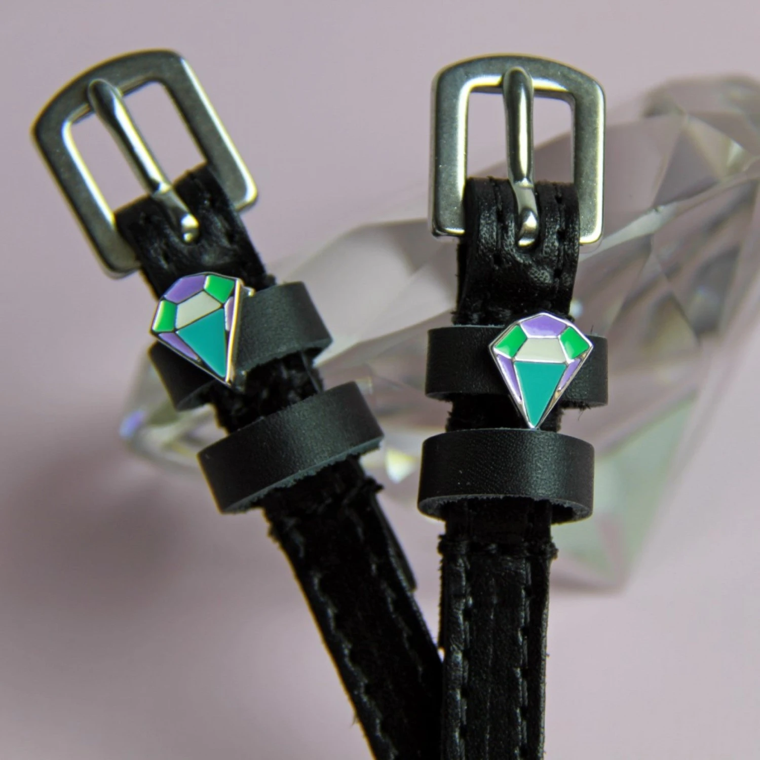 ManeJane Spur Straps With Charm - VARIOUS PATTERNS 8 ManeJane Spur Straps With Charm - VARIOUS PATTERNS - Image 8