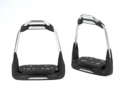 FreeJump Air's Stirrups- 00-00 Flat Platform, Straight Eye