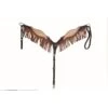 Western Rawhide Country Legend Rough Out & Buckstitch Breastcollar - Tan