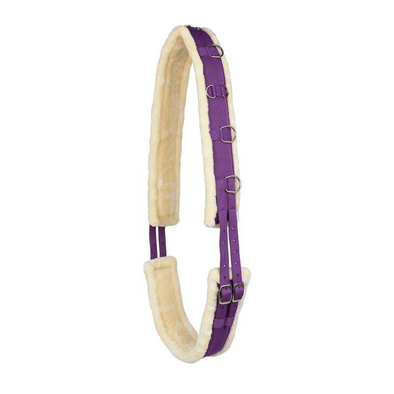 Horze Lunging Surcingle - Purple 1 Horze Lunging Surcingle - Purple