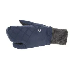 Horze Padded Three Finger Winter Mittens - Peacoat Dark Blue 6 Horze Padded Three Finger Winter Mittens - Peacoat Dark Blue -Equestrian Supply Shop 388337 800 800