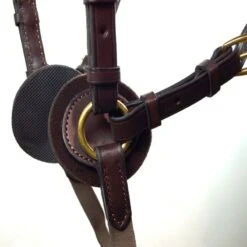 Nunn Finer 5-Way Hunting Breastplate With Elastic - Havana/Zinc -Equestrian Supply Shop 402813 800 800