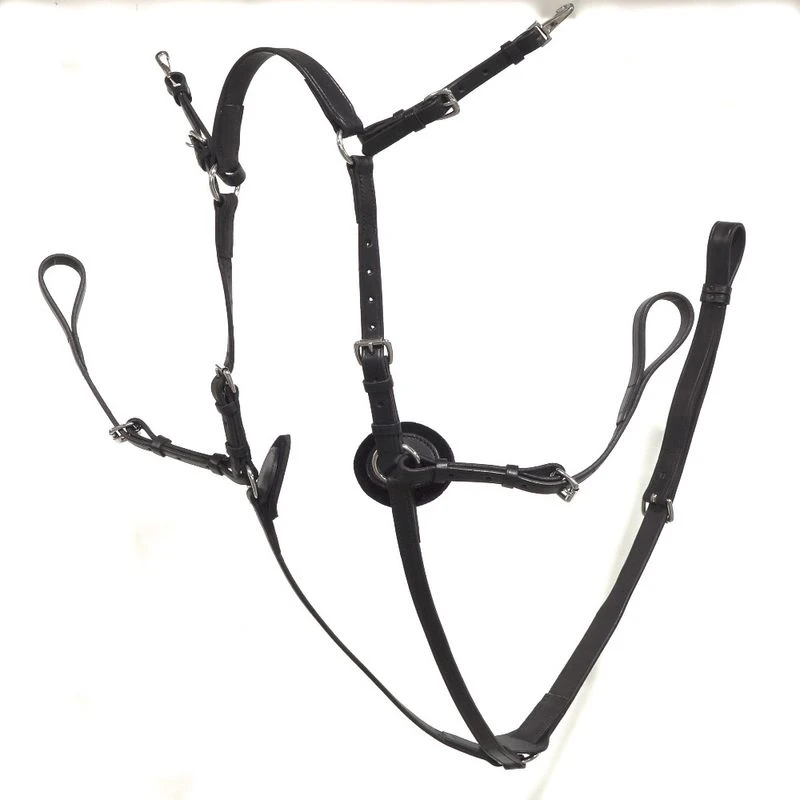 Nunn Finer 5-Way Hunting Breastplate - Black/Zinc 2 Nunn Finer 5-Way Hunting Breastplate - Black/Zinc - Image 2