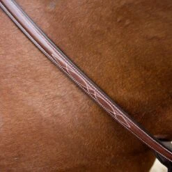 Nunn Finer Bellissimo Hunting Breastplate - Havana/Zinc -Equestrian Supply Shop 406939 800 800