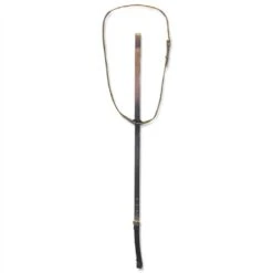 Nunn Finer Standing Martingale - Black/Brass