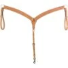 Western Rawhide Country Legend Basket Tooling Breastcollar - Golden