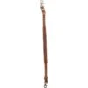 Western Rawhide Red Beads Wither Strap - Chestnut