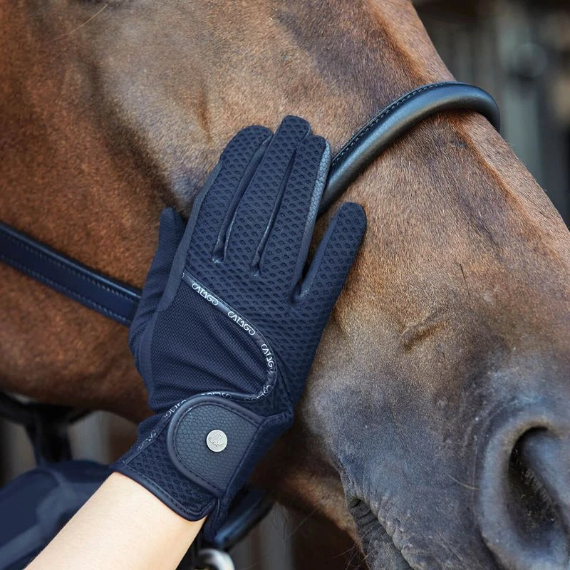 Catago FIR-Tech Mesh Summer Show Gloves - Navy 2 Catago FIR-Tech Mesh Summer Show Gloves - Navy - Image 2