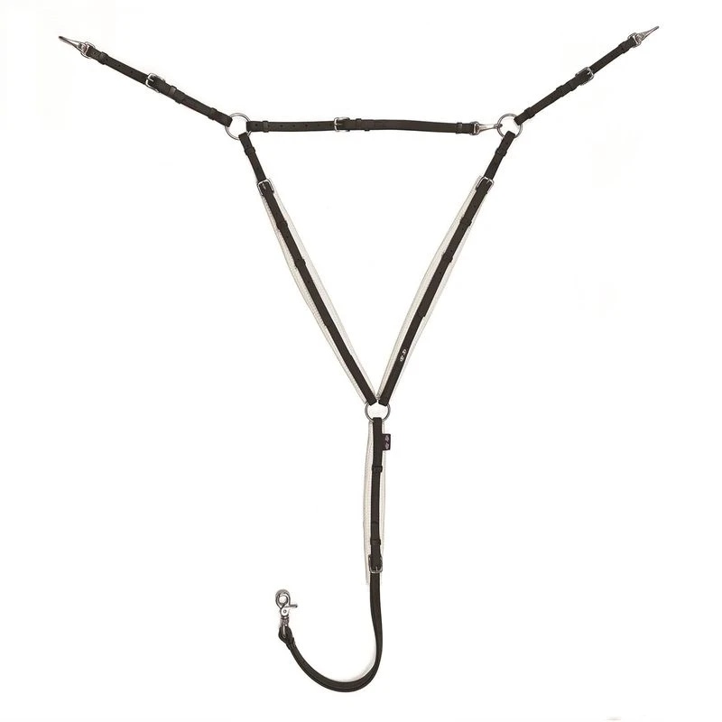 Zilco Ultra Endurance Breastplate - Black/White 1 Zilco Ultra Endurance Breastplate - Black/White