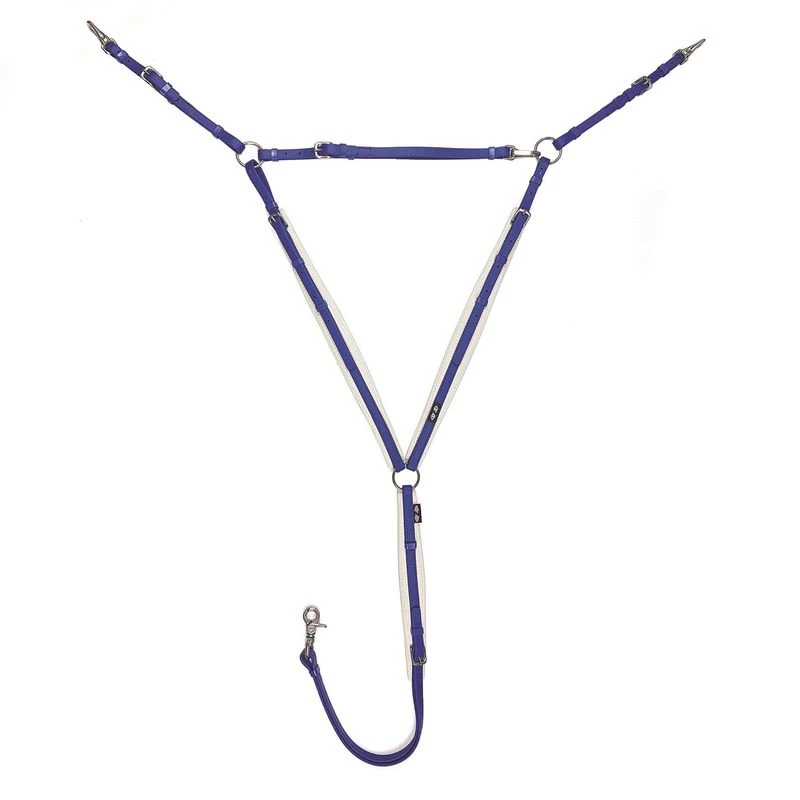 Zilco Ultra Endurance Breastplate - Royal/White 1 Zilco Ultra Endurance Breastplate - Royal/White