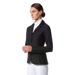 Kerrits Women's Affinity Aero Show Coat - Black -Equestrian Supply Shop 570114 800 800