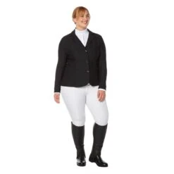Kerrits Women's Affinity Aero Show Coat - Black -Equestrian Supply Shop 570115 800 800