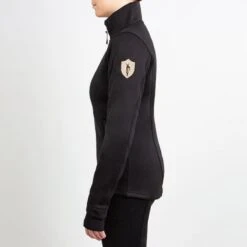 Irideon Women's Fjord Fleece Jacket - Black -Equestrian Supply Shop 592263 800 800