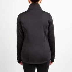 Irideon Women's Fjord Fleece Jacket - Black -Equestrian Supply Shop 592264 800 800