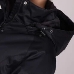 Shires Aubrion Women's Halcyon Long Waterproof Coat - Black -Equestrian Supply Shop 690389 800 800