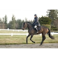 Kerrits Women's Horsey Houndstooth Insulated Parka - Peppercorn Houndstooth/Black -Equestrian Supply Shop 694522 800 800