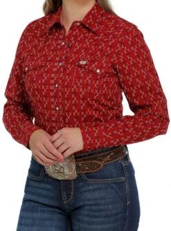 Cinch Ladies Print Snap Shirt