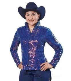 Hobby Horse Luminous Show Jacket 5 Hobby Horse Luminous Show Jacket -Equestrian Supply Shop luminous show jacket indigo front 1926 hobby horse 48899.1584055445