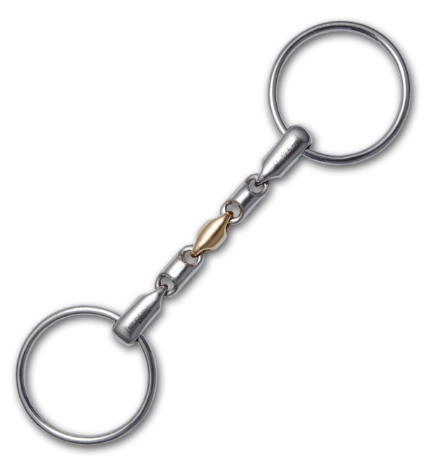 Stubben Steeltec Waterford Loose Ring Snaffle Bit
